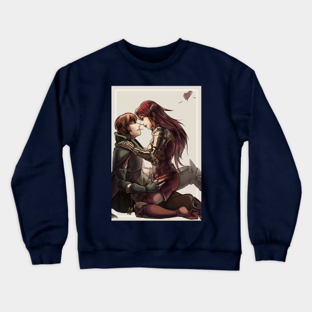 Gaius x Cordelia Crewneck Sweatshirt by IUBWORKS